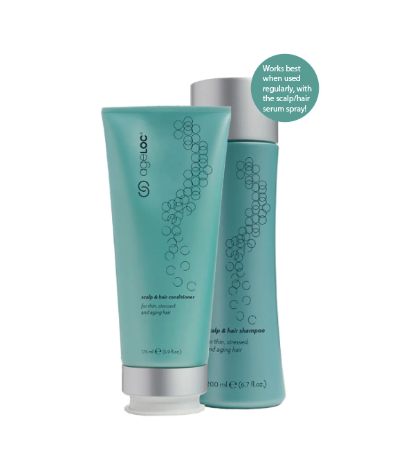 ageLOC® Scalp & Hair Shampoo and Conditioner